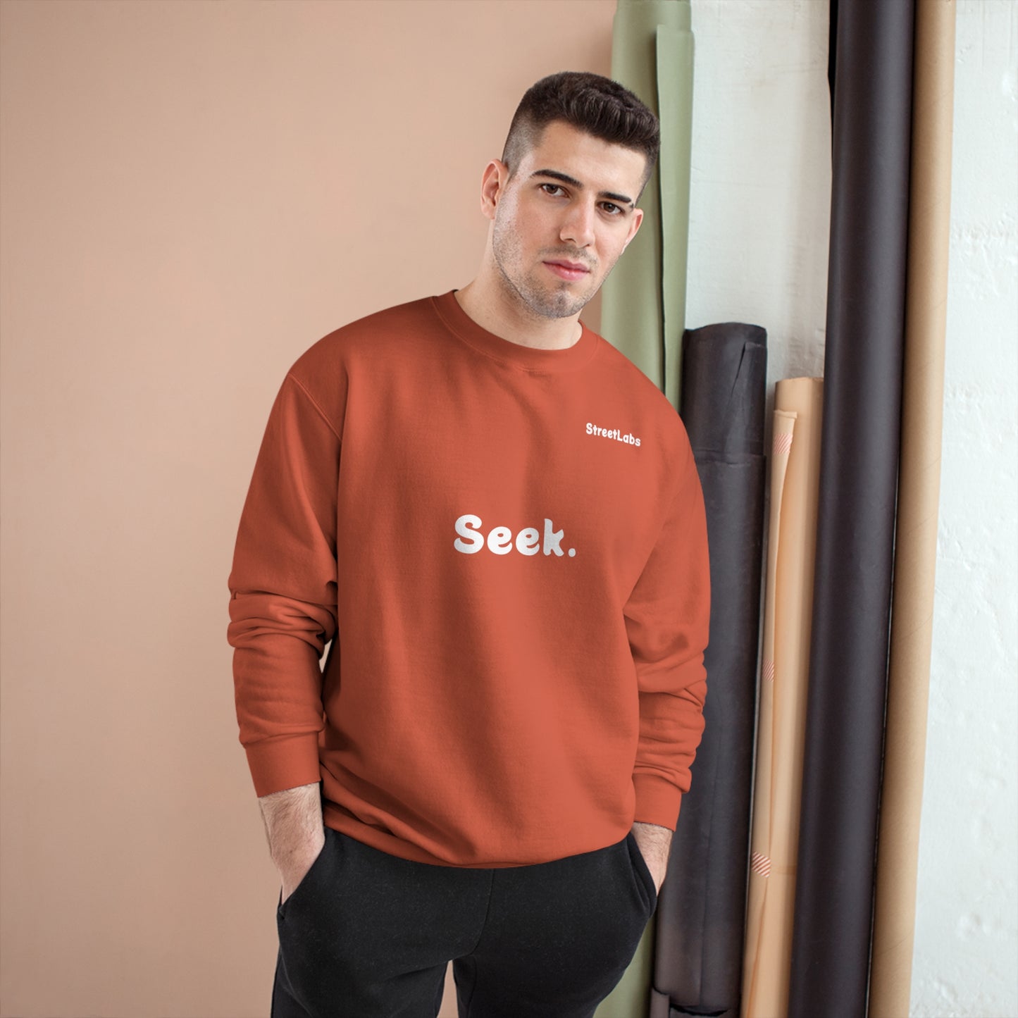 "Seek God" Champion w StreetLabs Sweatshirt