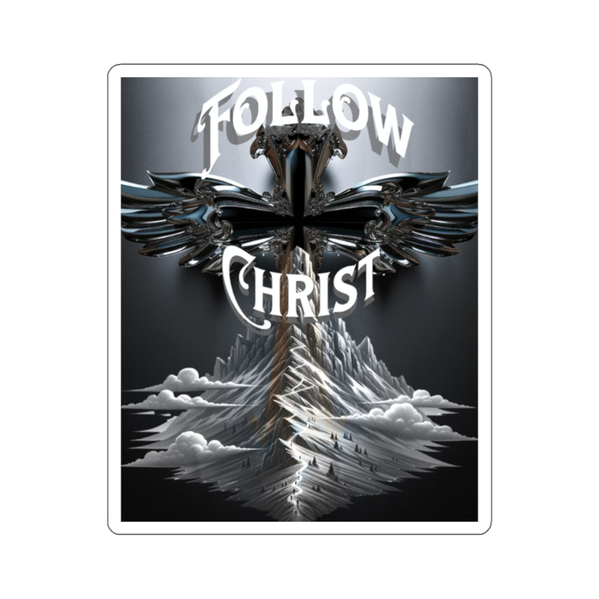 "Follow Christ" Sticker