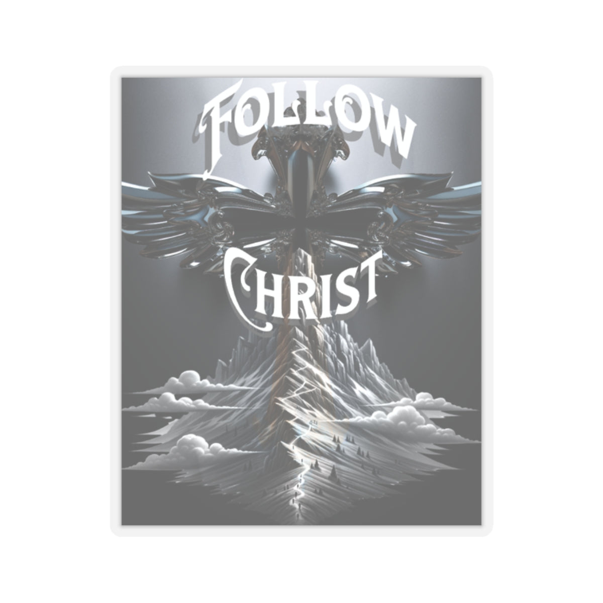 "Follow Christ" Sticker