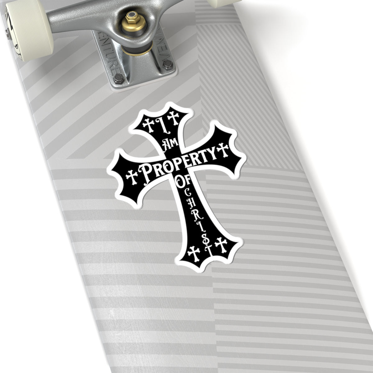 "Property Of Christ" Sticker -BIG
