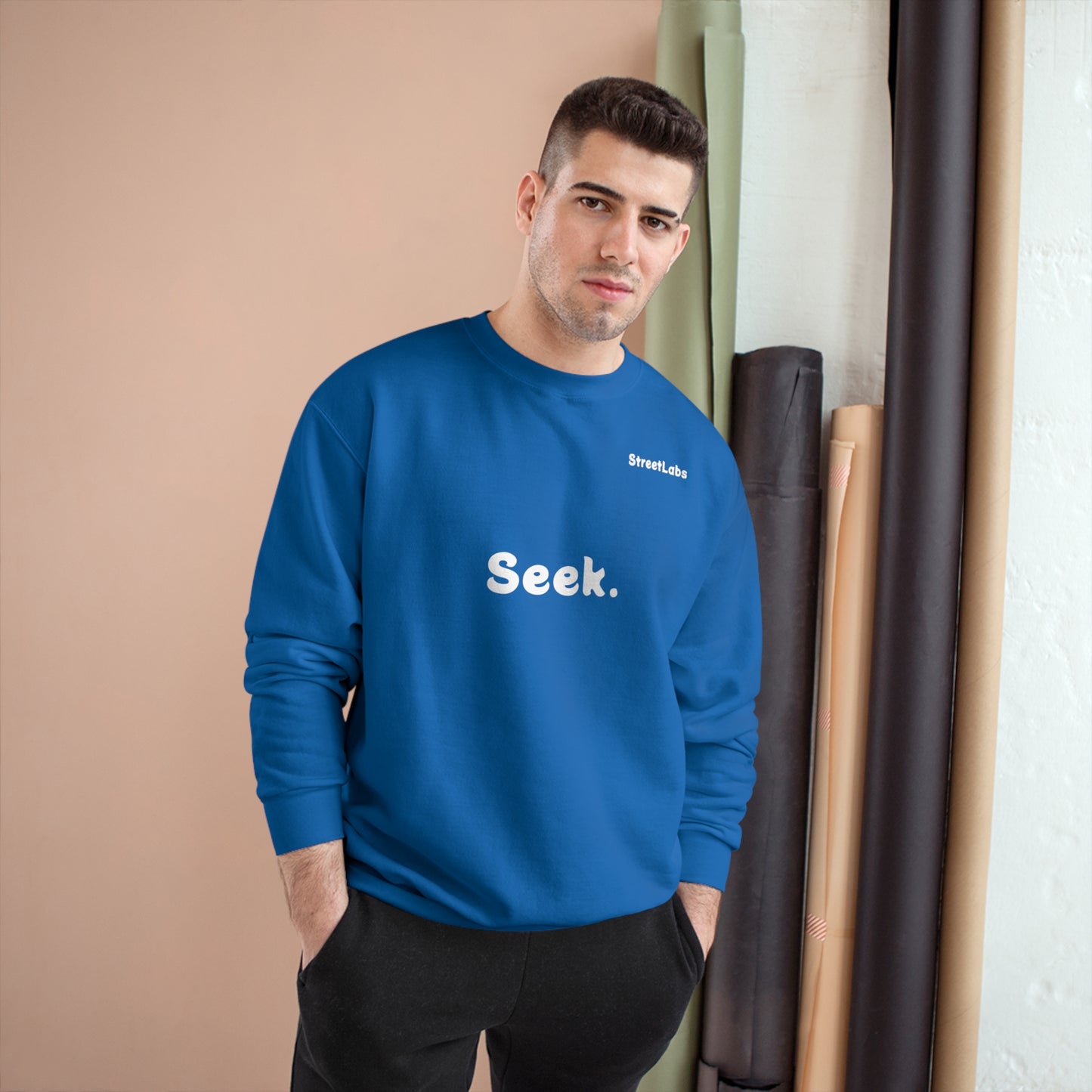 "Seek God" Champion w StreetLabs Sweatshirt