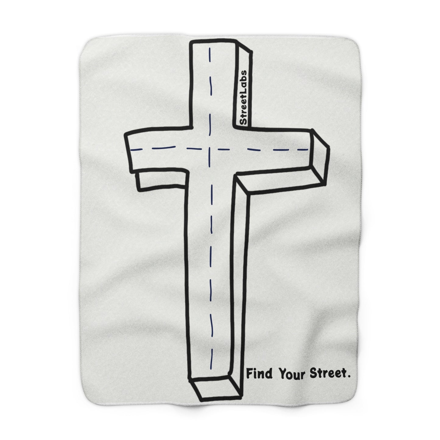 Sherpa "Find Your Street" Blanket