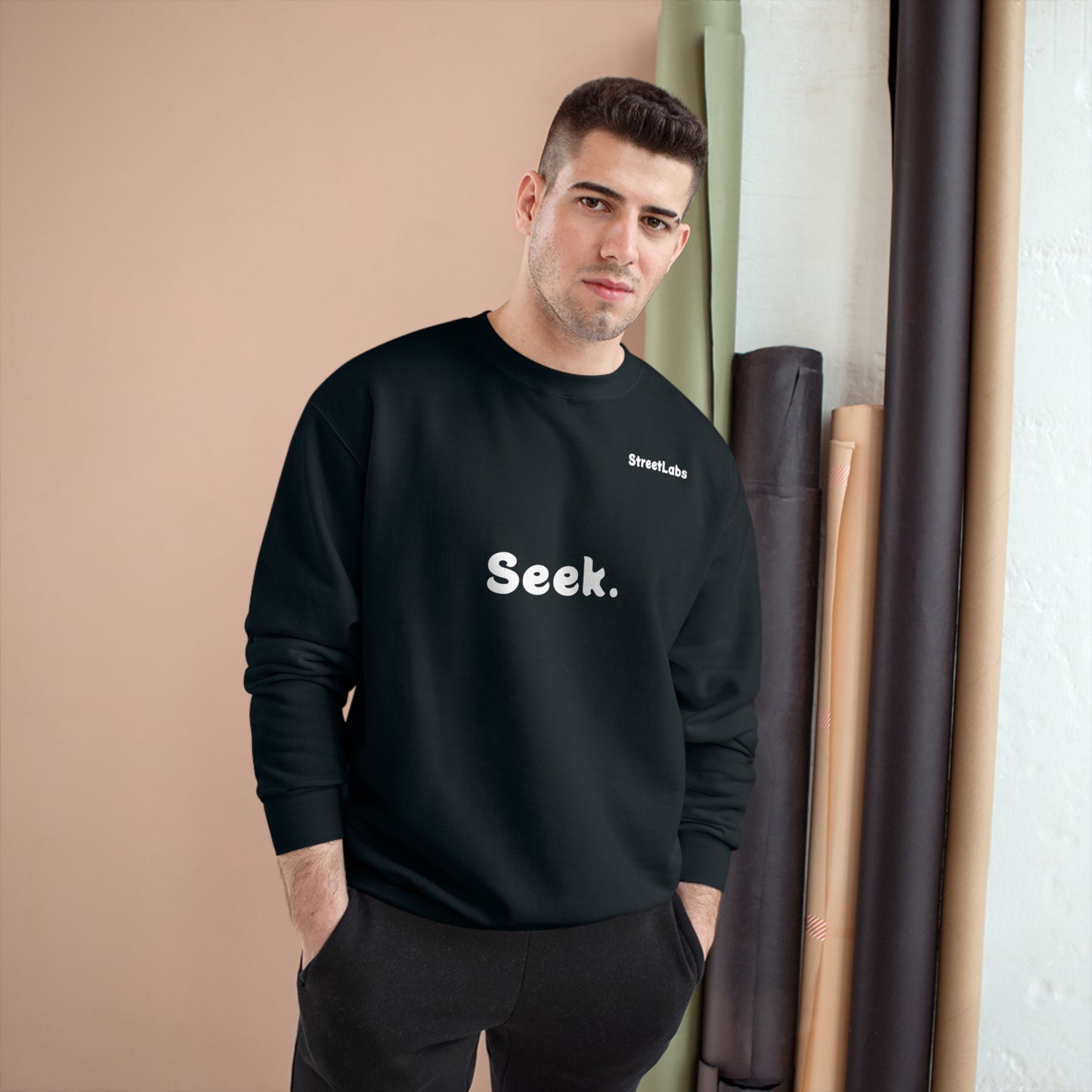 "Seek God" Champion w StreetLabs Sweatshirt