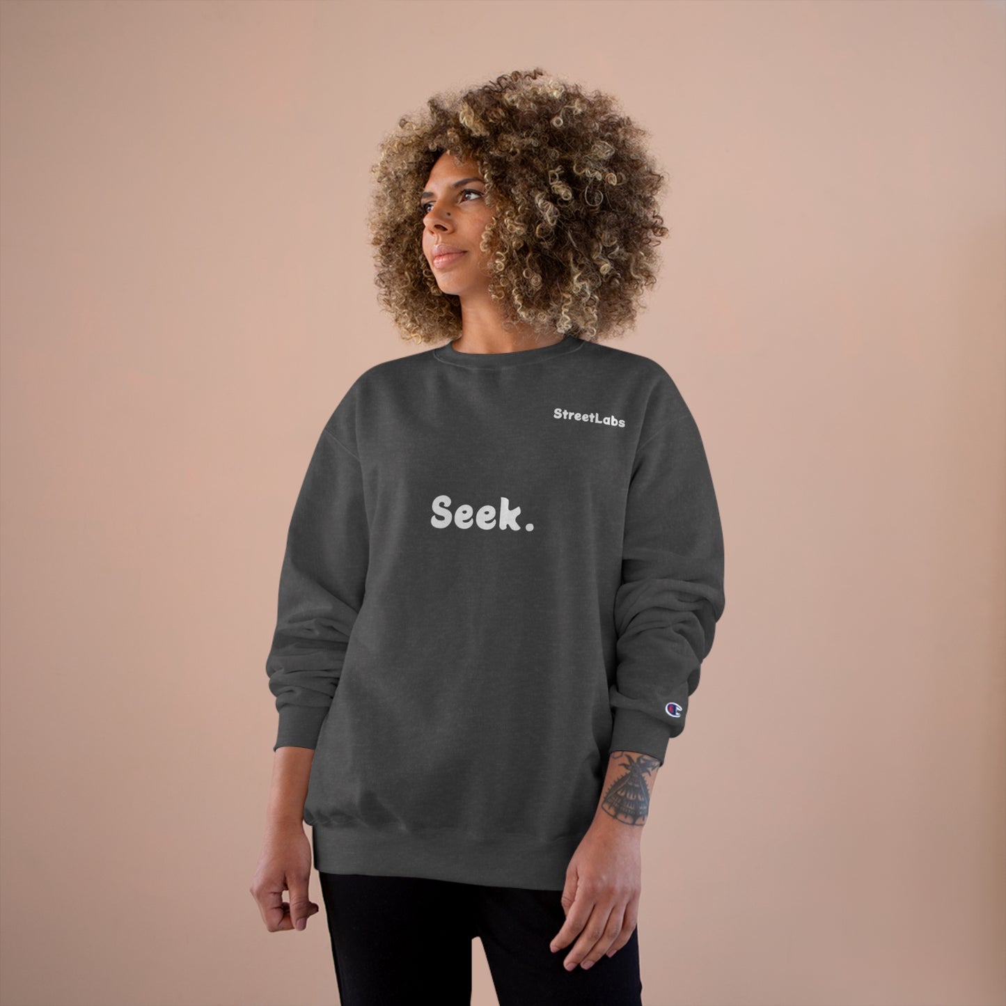 "Seek God" Champion w StreetLabs Sweatshirt