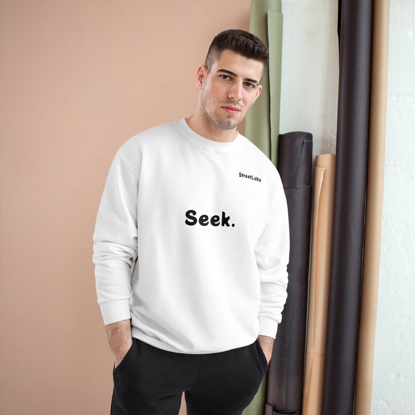"Seek God" Champion w StreetLabs Sweatshirt
