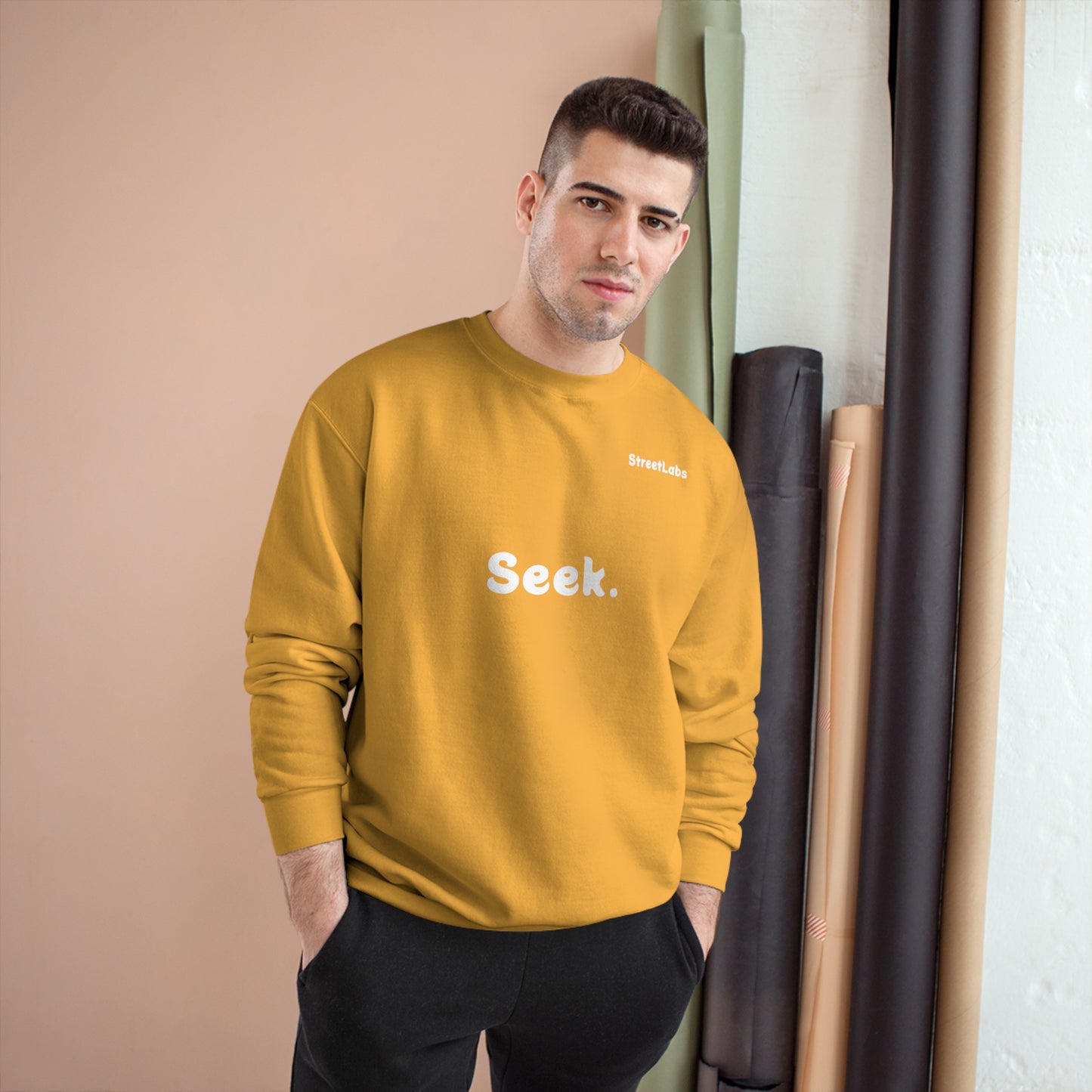"Seek God" Champion w StreetLabs Sweatshirt