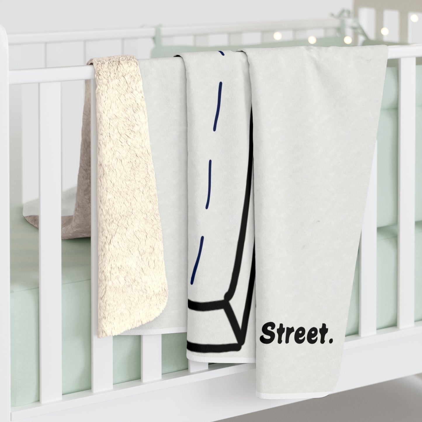 Sherpa "Find Your Street" Blanket