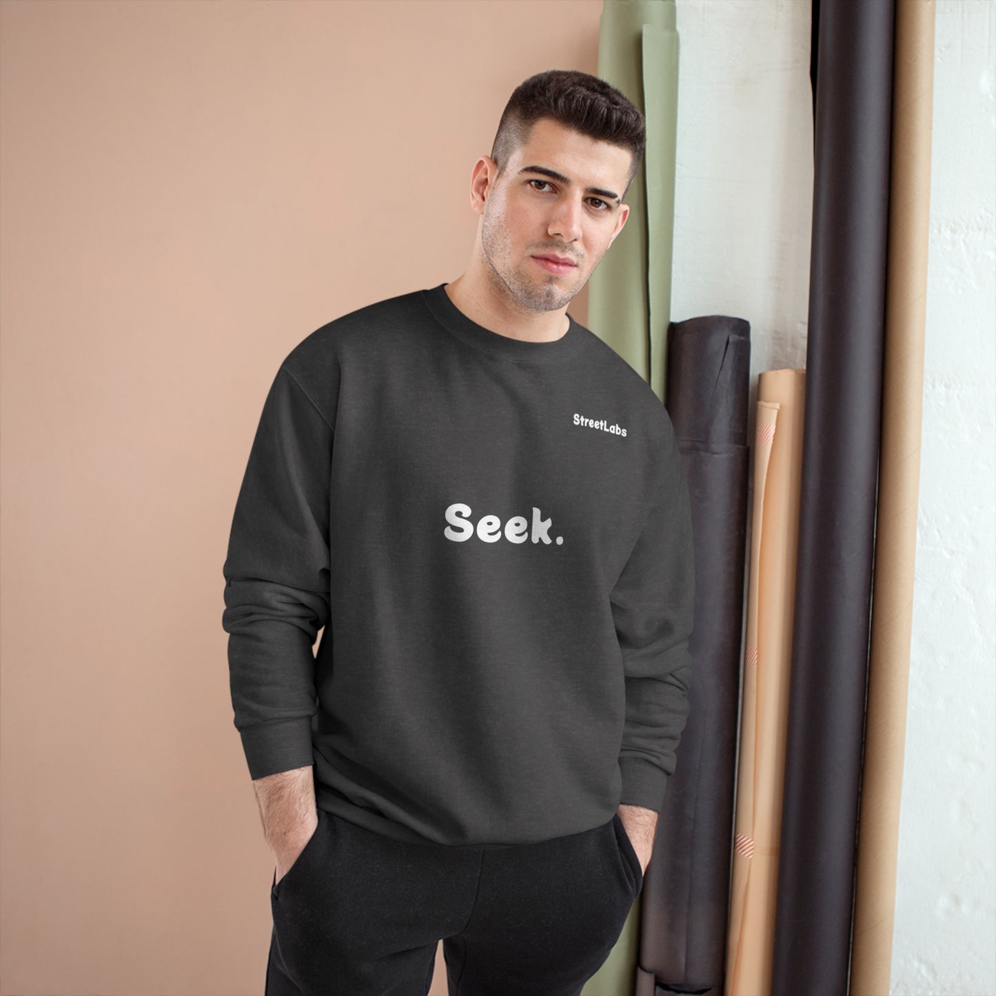 "Seek God" Champion w StreetLabs Sweatshirt