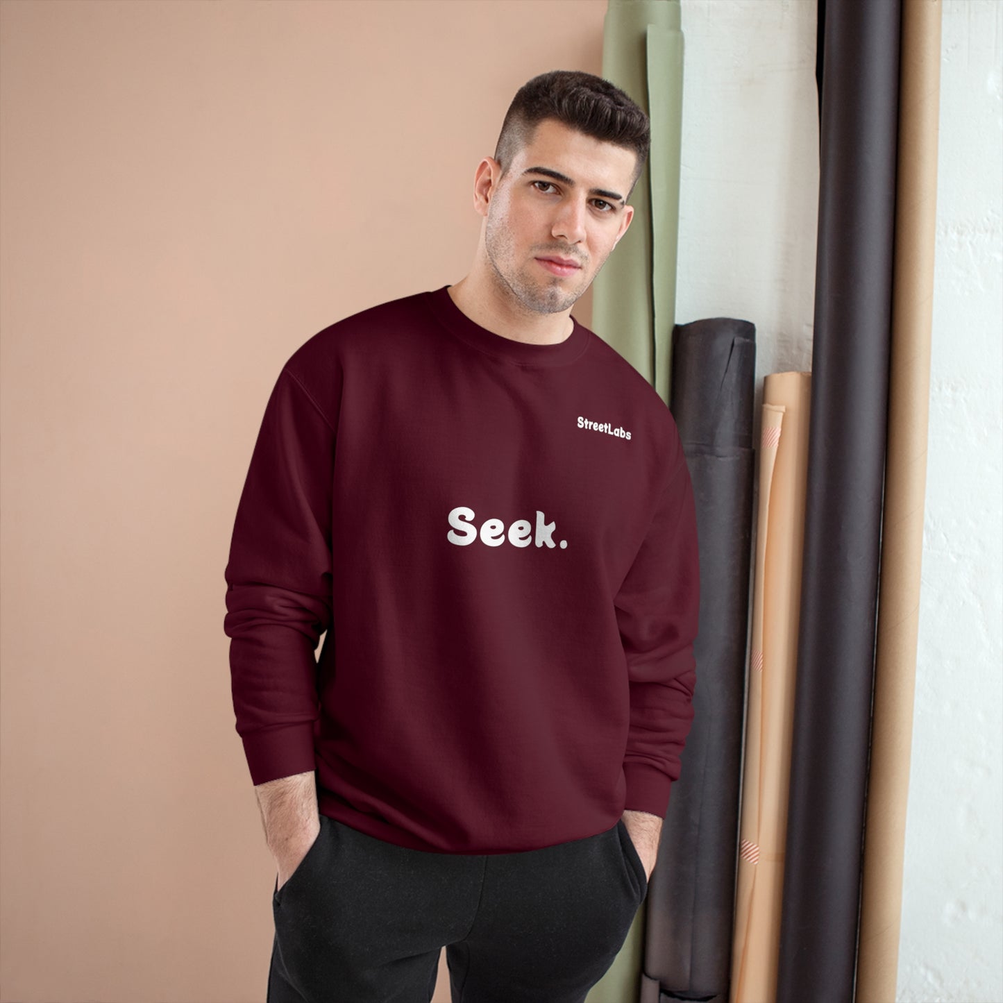 "Seek God" Champion w StreetLabs Sweatshirt
